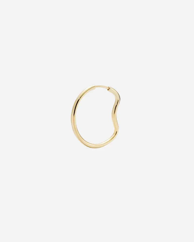 Copenhagen 20 Hoop - Goldplated Silver