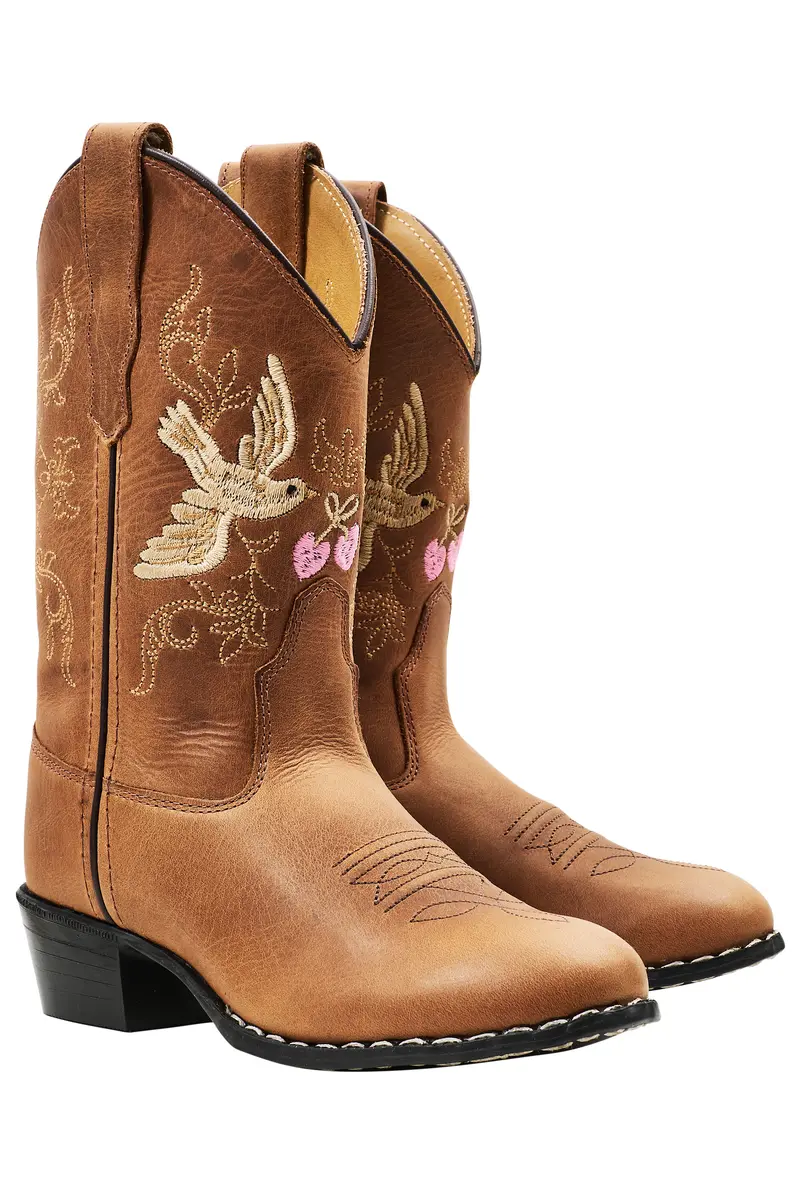 Copenhagen Cowboy Boots - Cognac Dove
