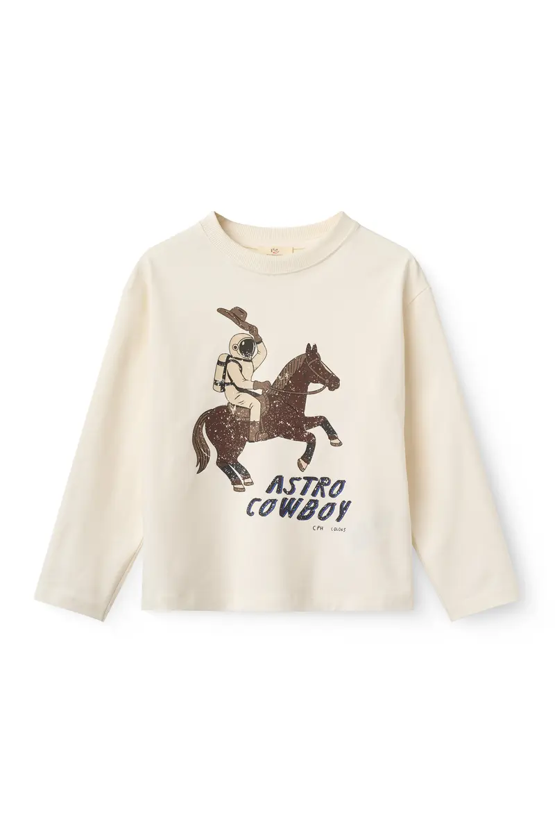 Copenhagen Longsleeve T-skjorte m/ Print