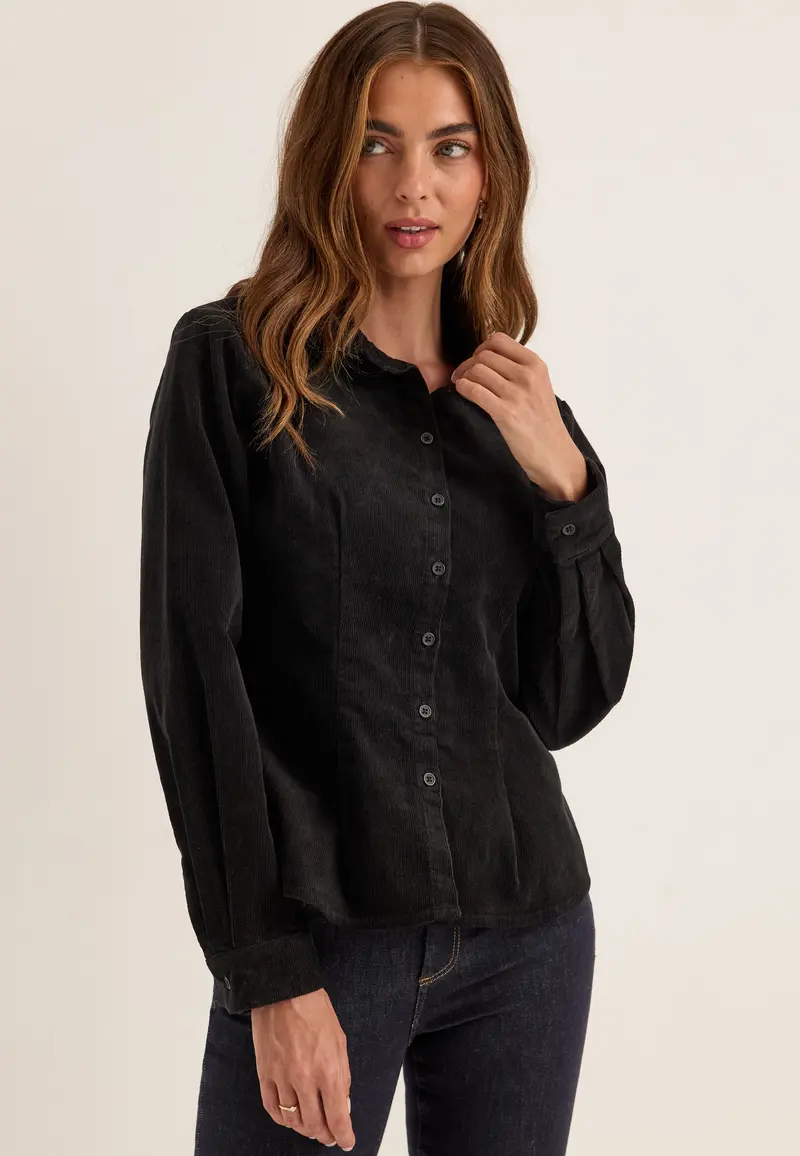 Corduroy Shaped Shirt