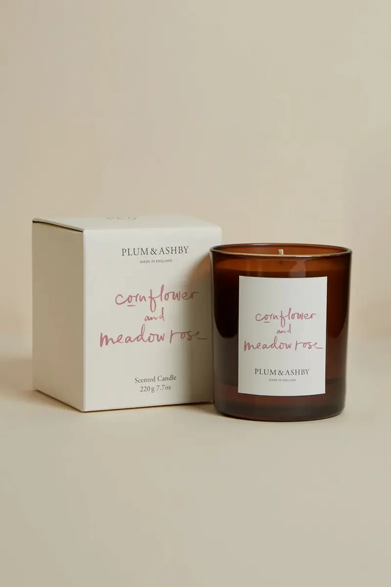 Cornflower & Meadow Rose Candle