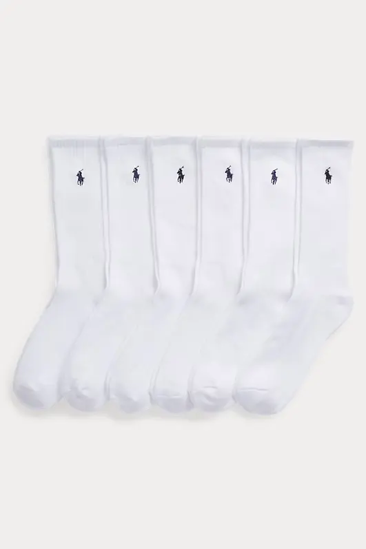 Cotton-Blend Sock 6-Pack