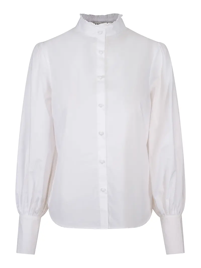 Cotton blouse White