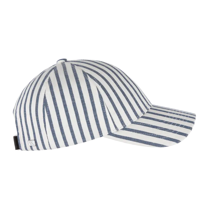 Cotton Cap Righe Navy