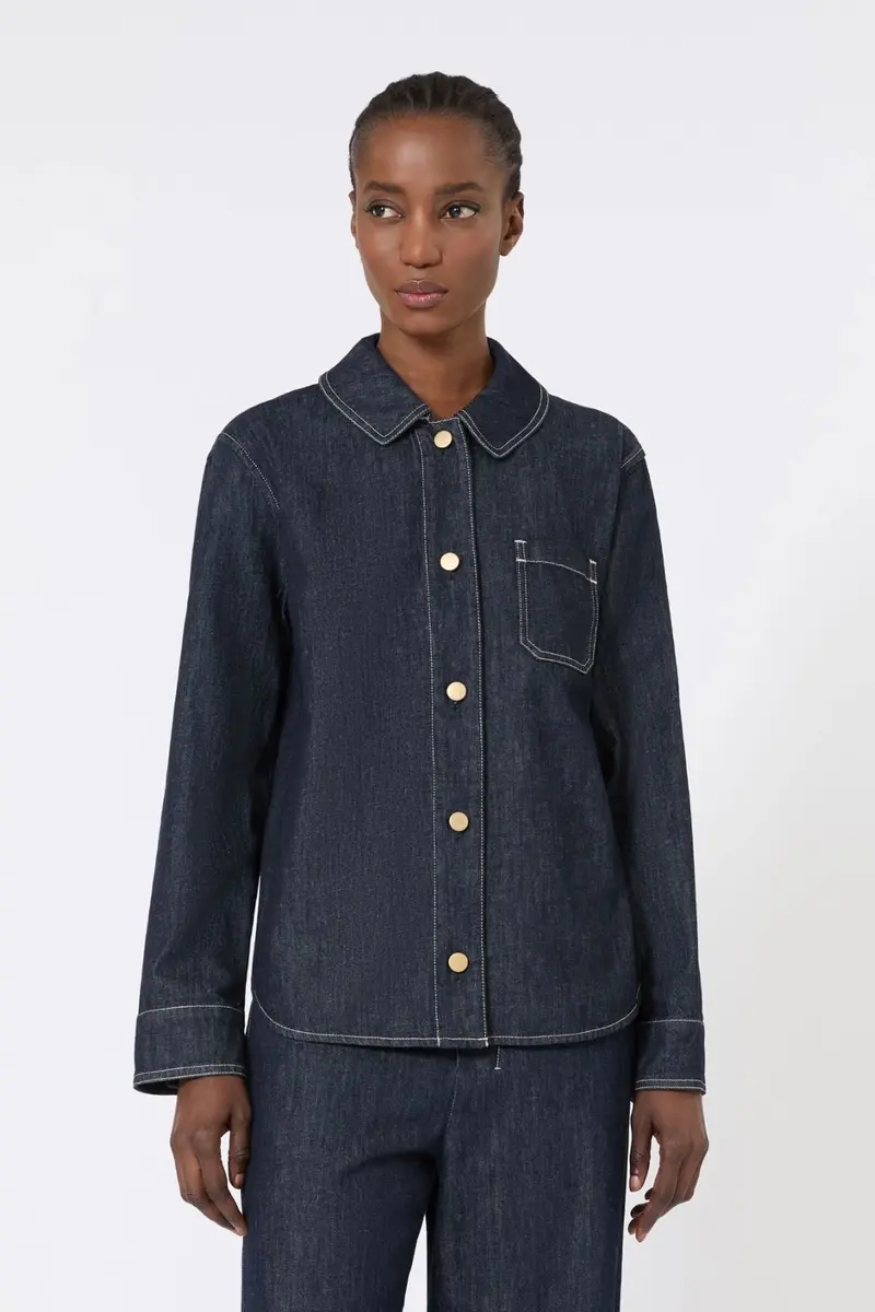 Cotton Denim Shirt