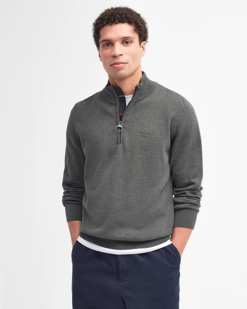 Cotton Half Zip