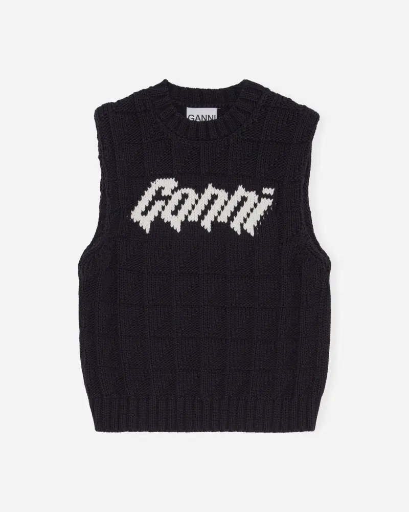 Cotton Rope Vest - Sky Captain