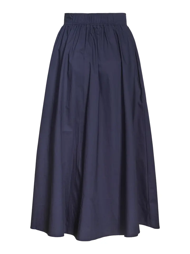 Cotton skirt Navy