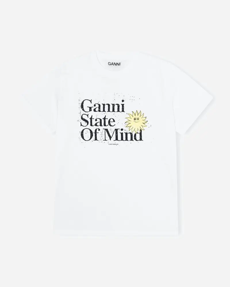 Cotton T-Shirt Sunny - White