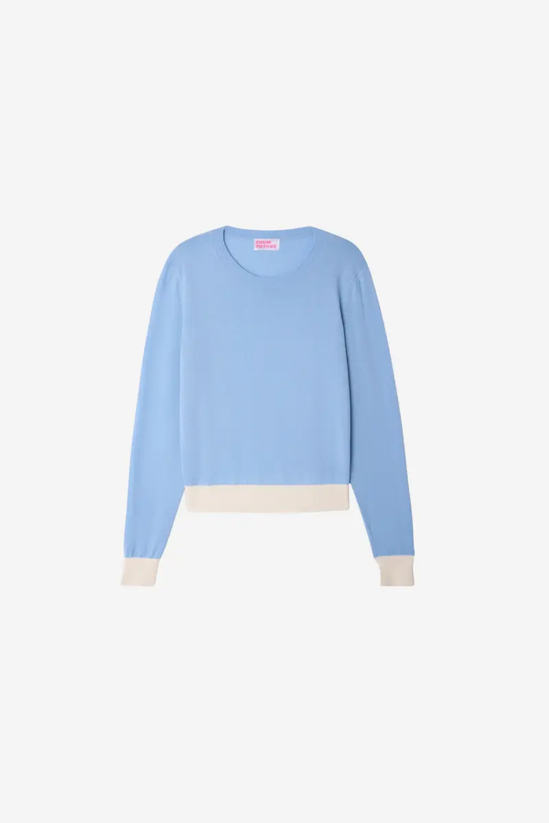 Crewneck Sweater Baby Blue