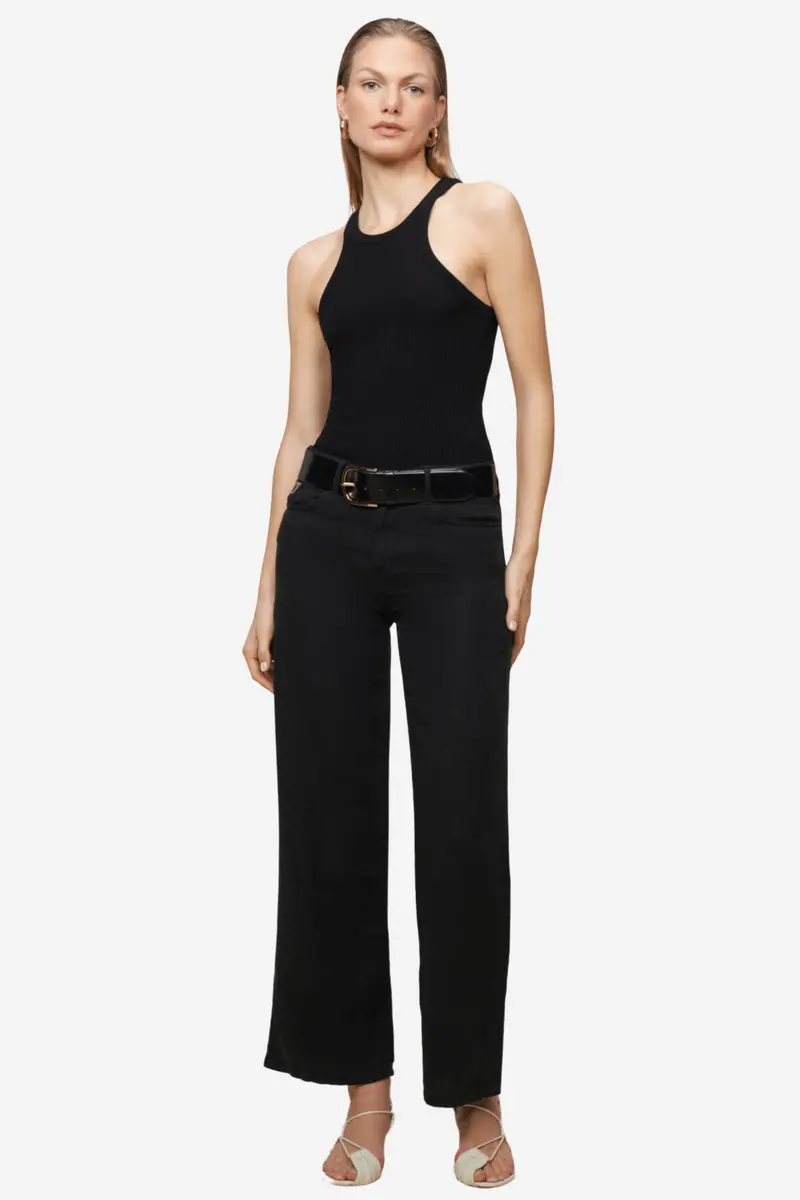 Culotte Linen Black