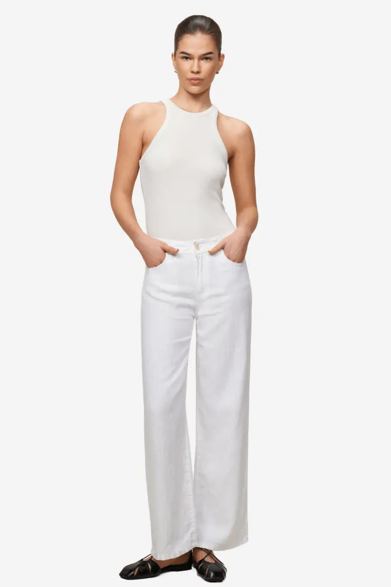 Culotte Linen White