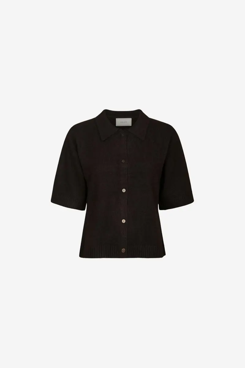 Cunna Knit Blouse Dark Brown