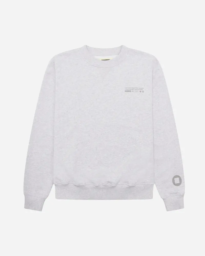 Cupe Tech Crew - Light Grey Melange