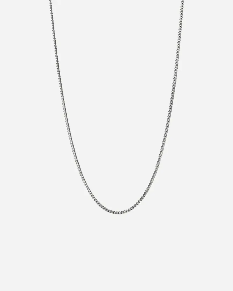 Curb Chain 40 cm - Sterling Silver