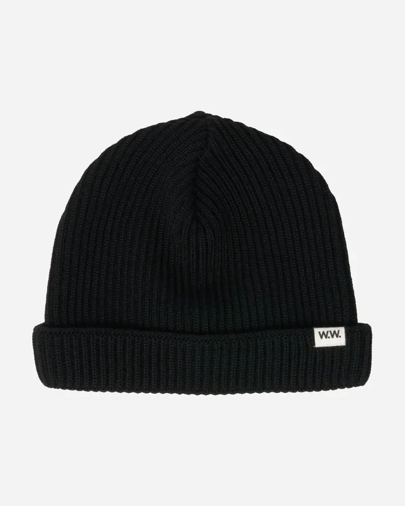 Daci Ribbed Beanie - Black