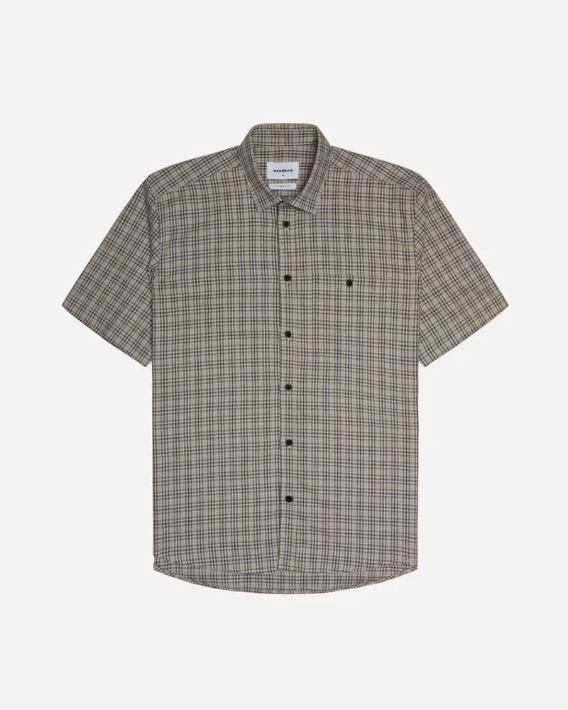 Dads Check Shirt - Light Sand