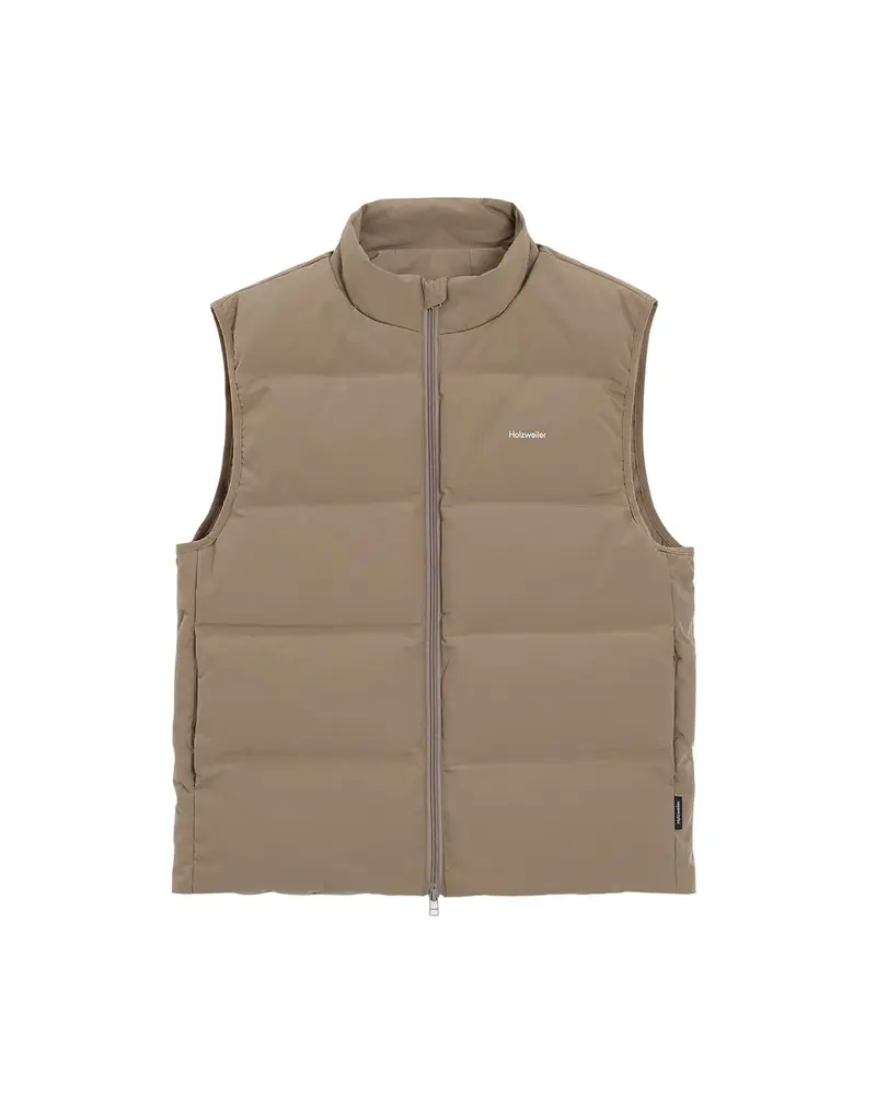 Daff Down Vest Dark Sand