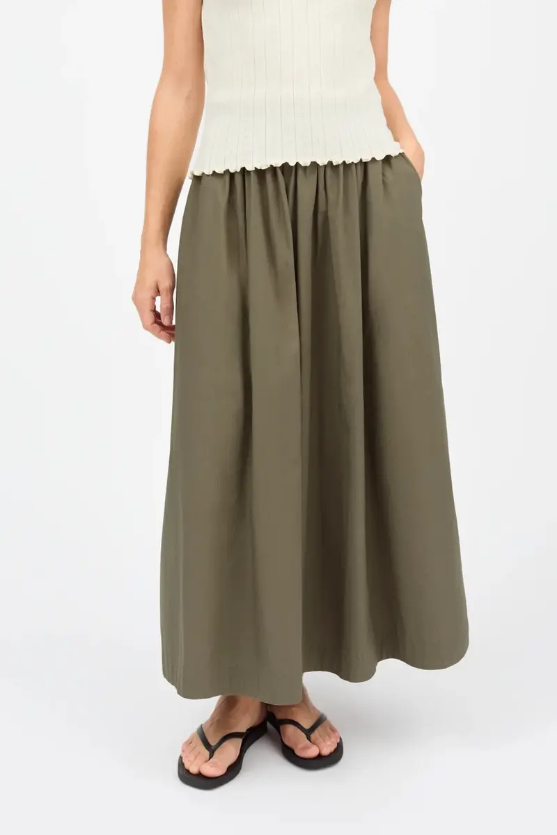 Dagny Skirt Khaki