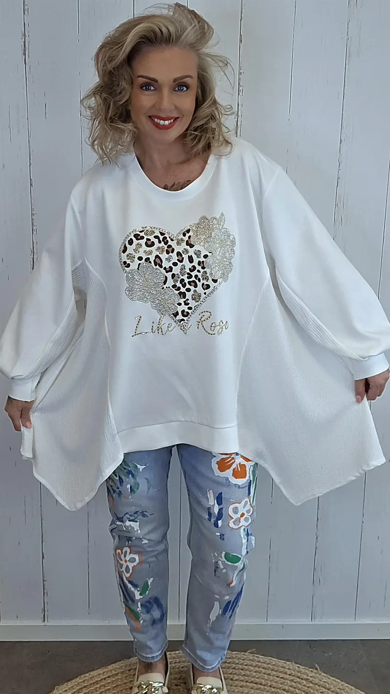 Dahlia topp creme