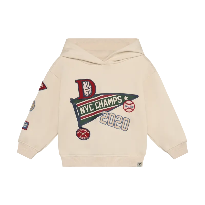 Daily Seven Oversized Hoodie Badges