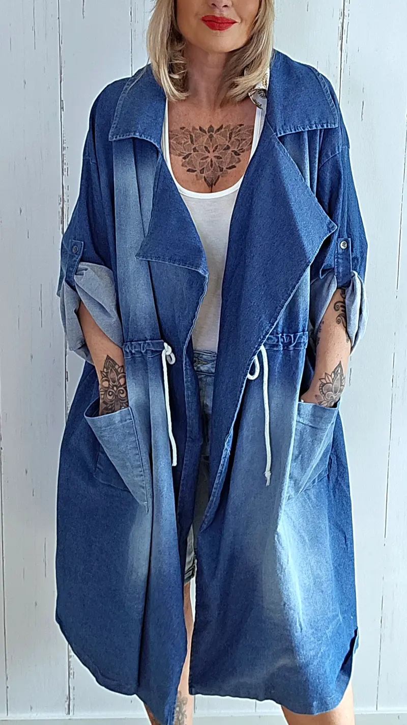 Daisy denim Jakke med krage