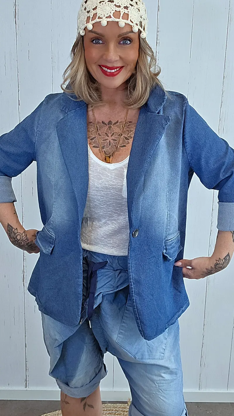 Daisy denimblazer