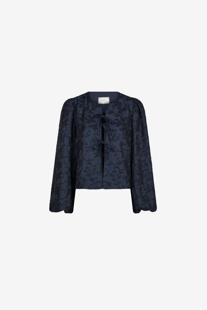 Daliska Artwork Blouse Navy