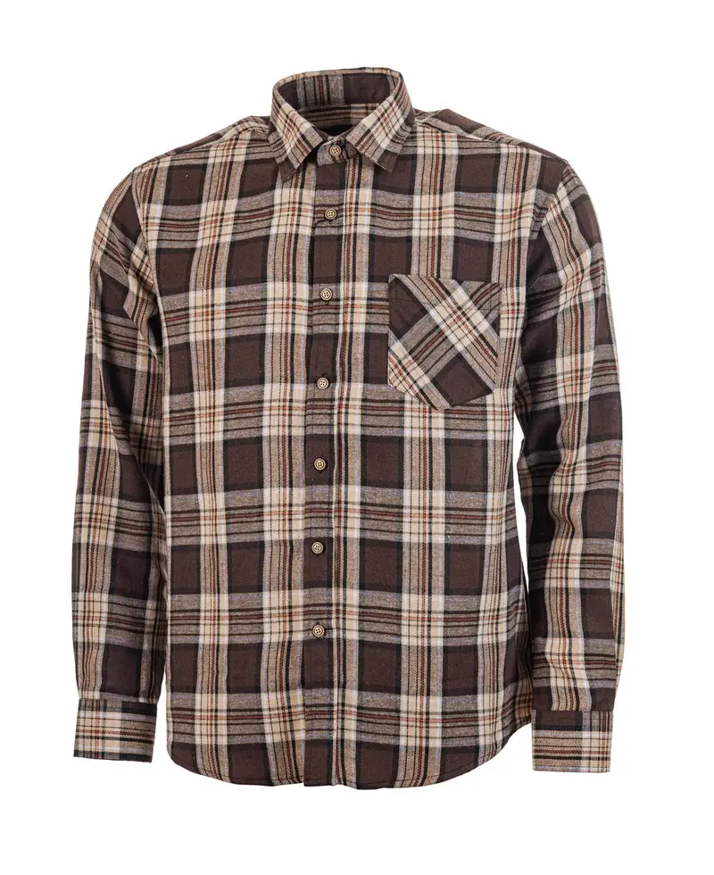 Dalton flanellskjorte herre Burberry Brun