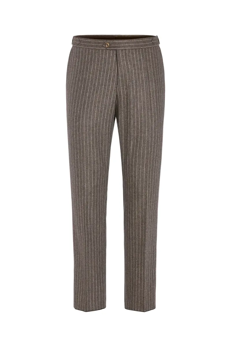 Dandy Side Adjuster Trousers Hazelnut Brown