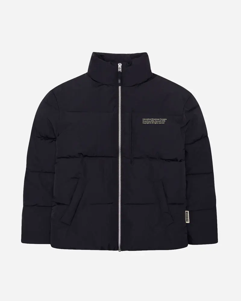 Dapper Puff Jacket - Black