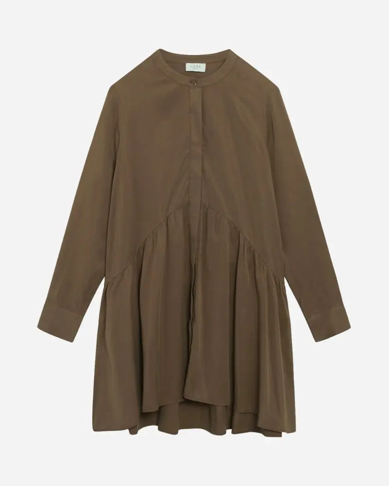 Dara LS Dress - Taupe