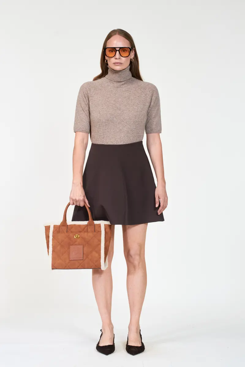 Darcy Mini Shearling Bag