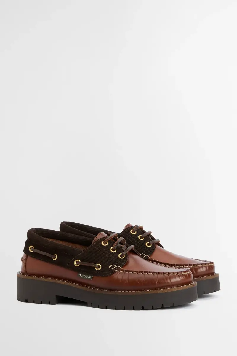 Darras Boat Shoe Dark Brown