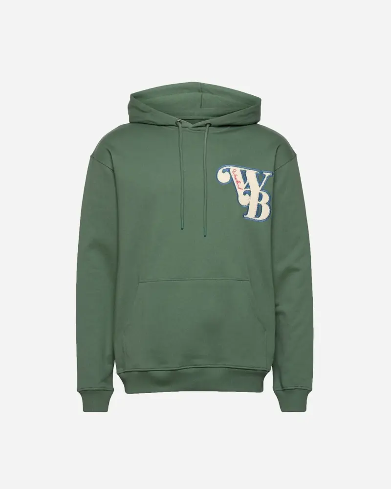 Dash Badge Hoodie - Green