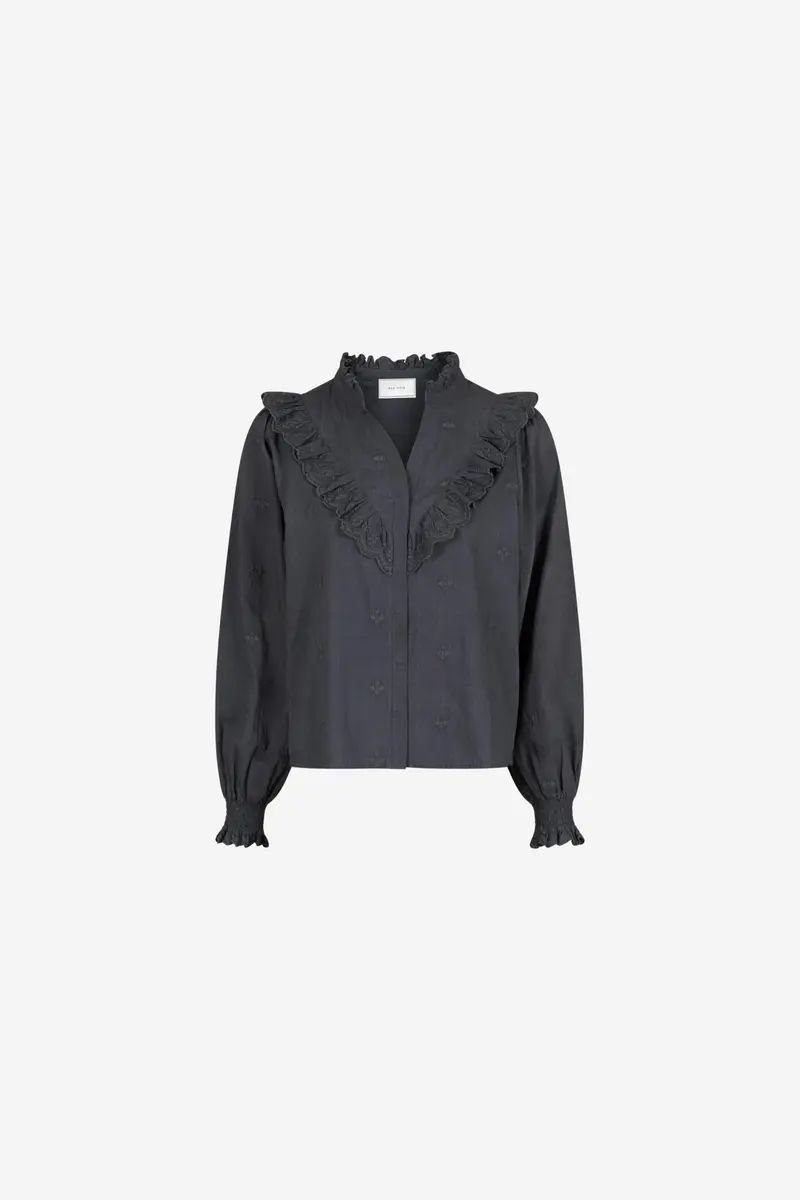 Degas Blouse Dark Grey