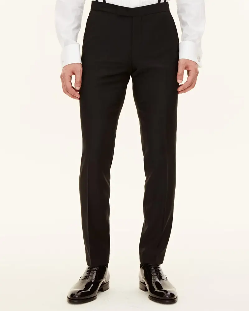 Denz tuxedo trousers Sort