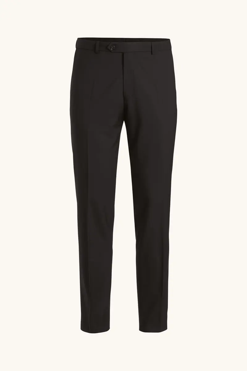 Denz Wool Trousers Black