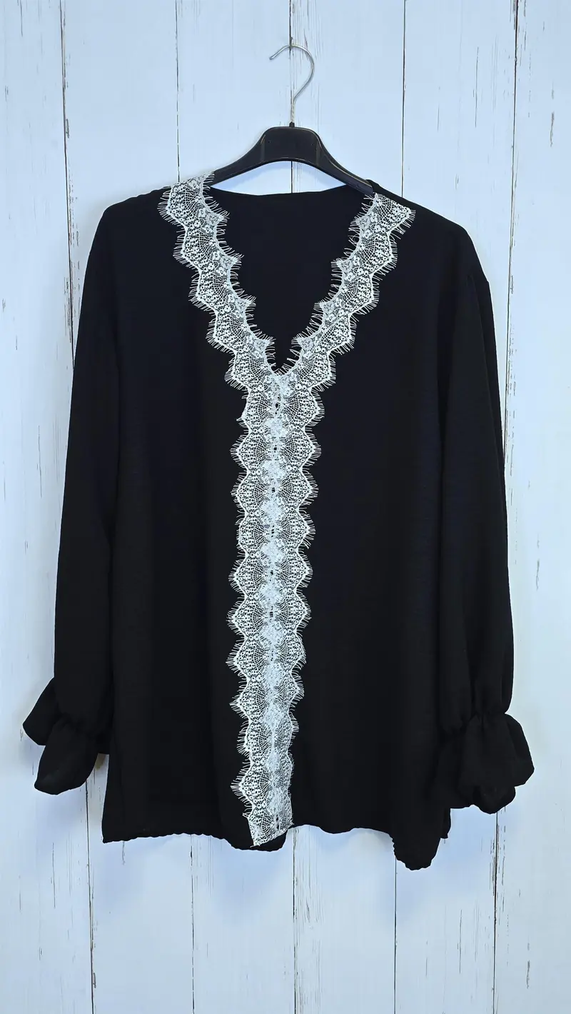 Diana bluse svart