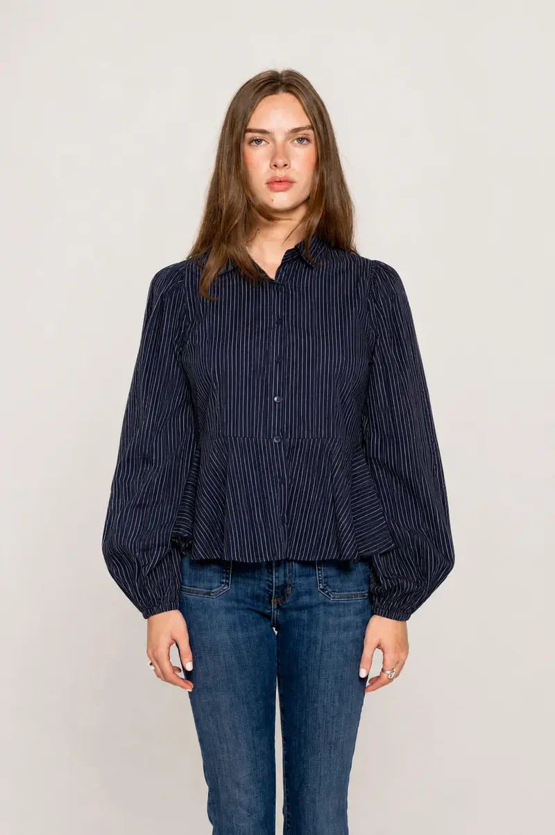 Diana Shirt - Pinstripe