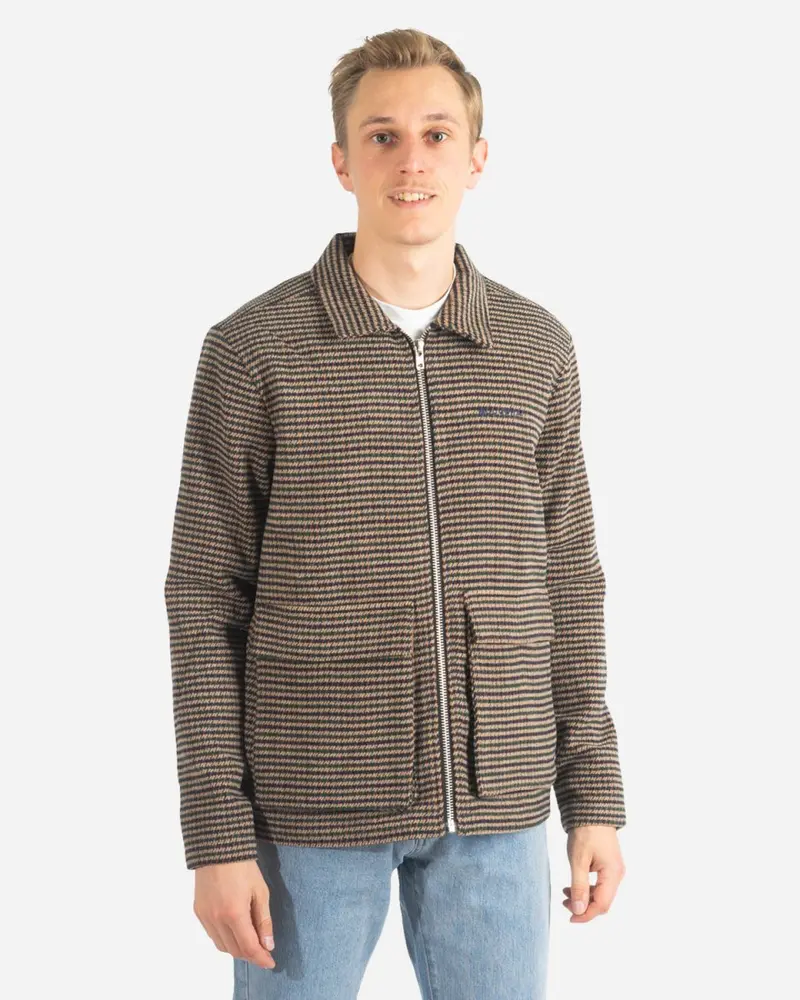 Dinax Wool Jacket - Forrest Green