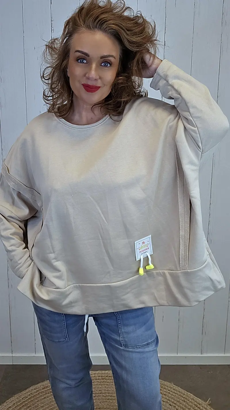 Disa genser beige