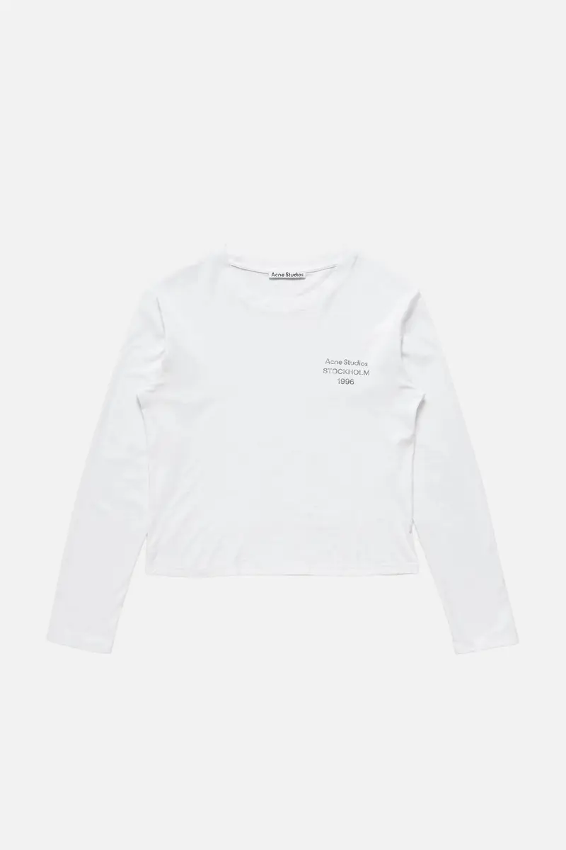 Distressed Logo T-Shirt Offwhite