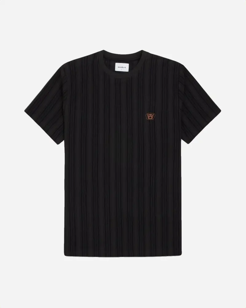 Djax Stripe Tee - Black