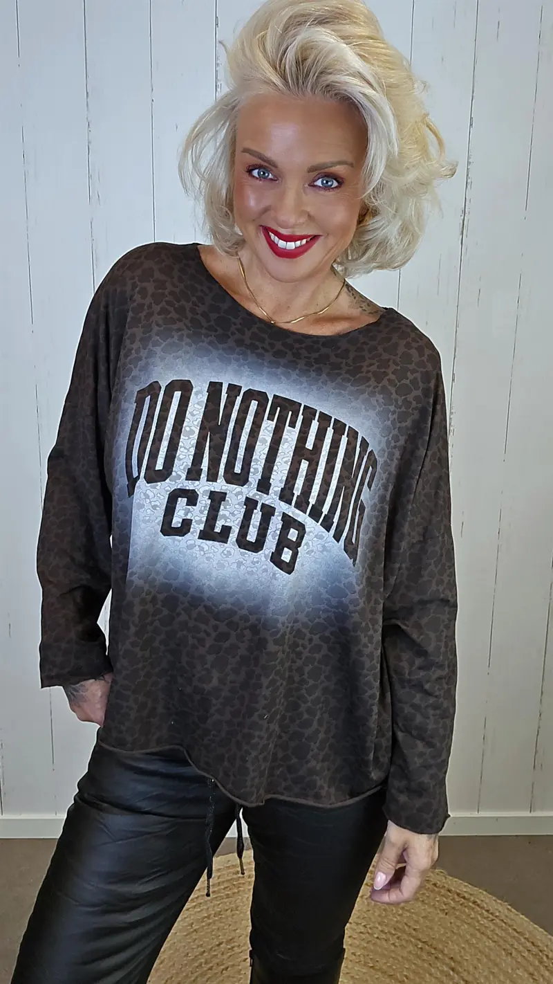 Do Nothing Club leo topp Brun