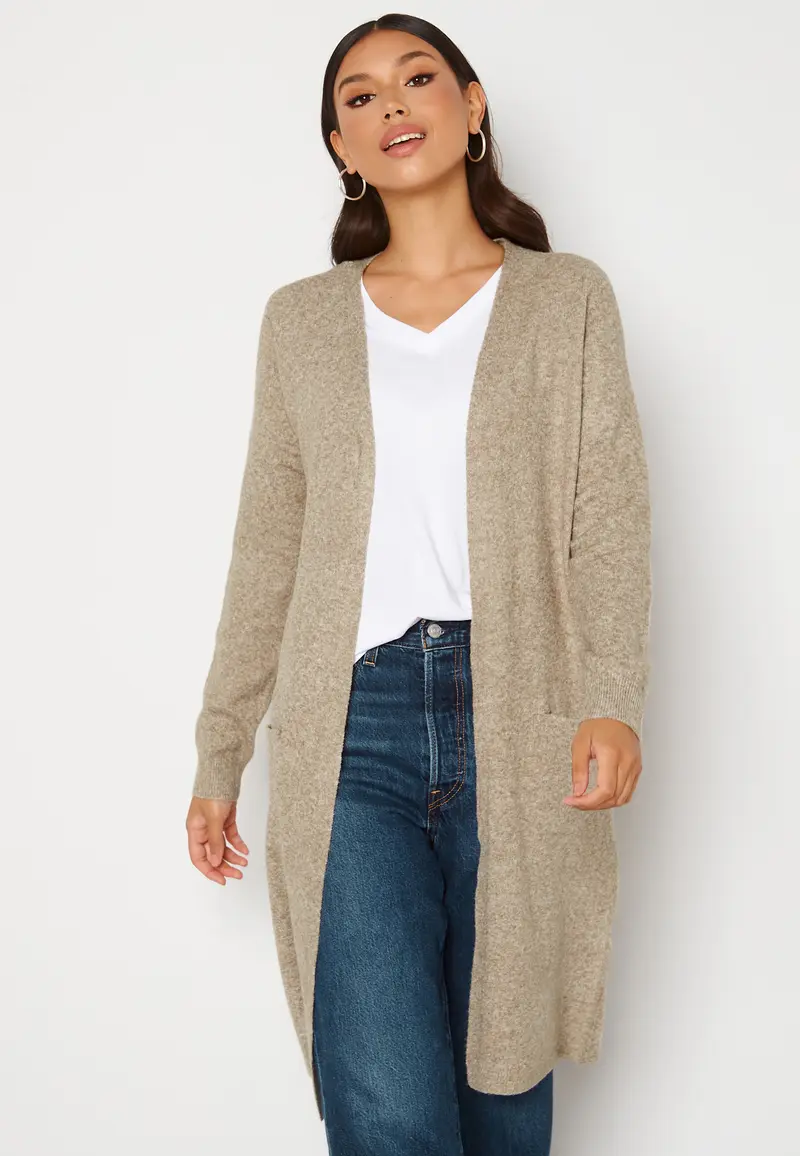 Doffy LS Long Open Cardigan