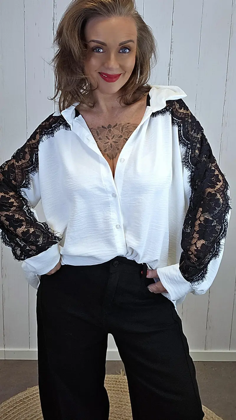 Dominika skjorte hvit