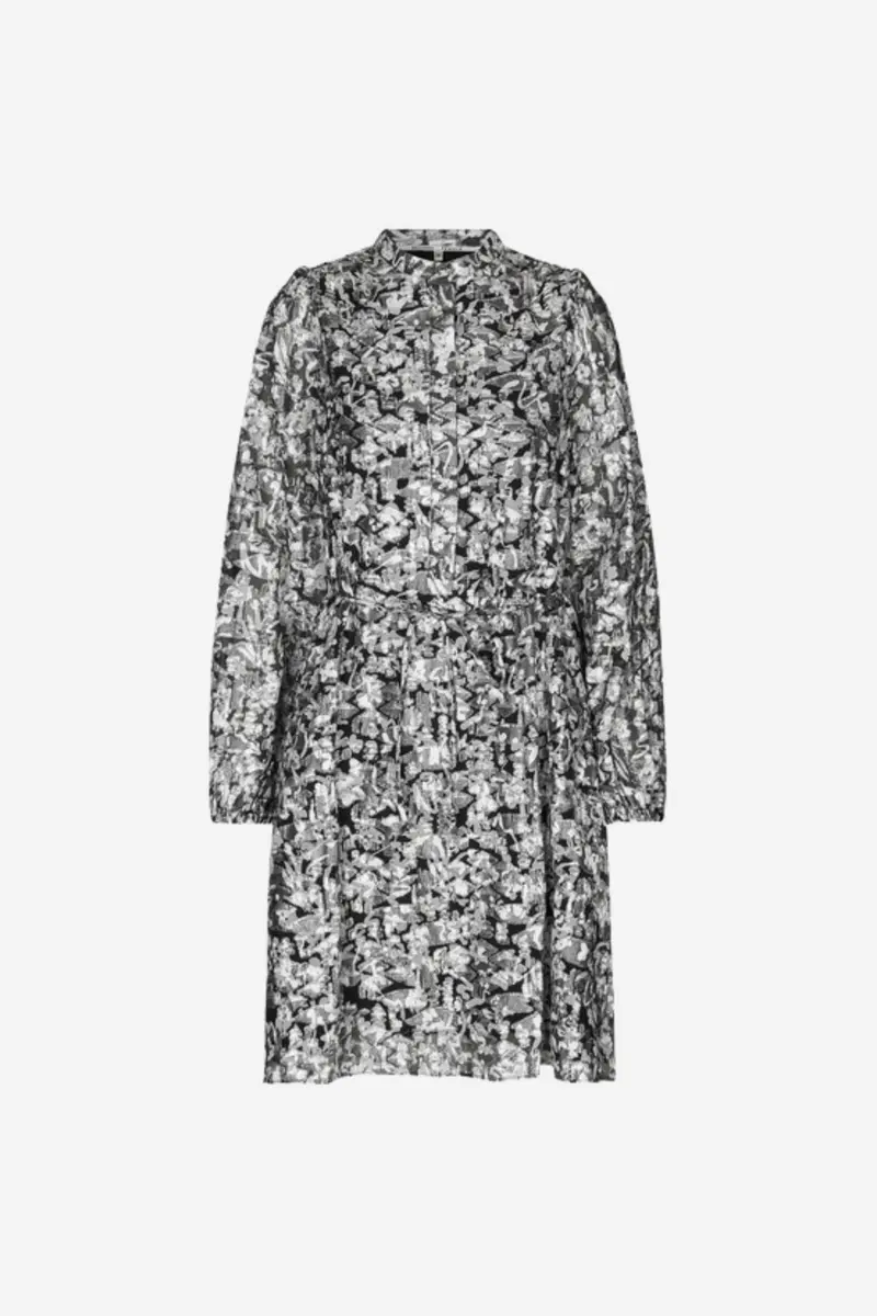 Doodle Dress Black