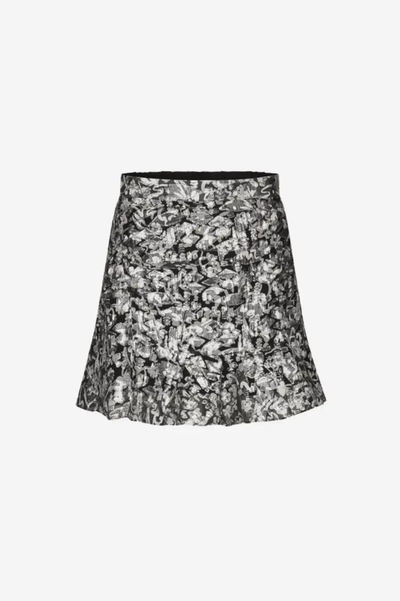 Doodle Skirt Black