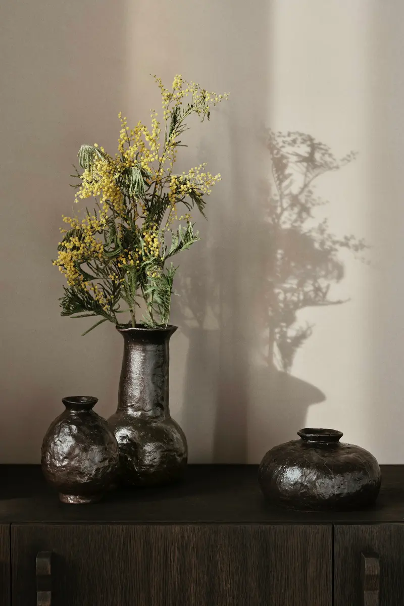 Doro Vase Large Coffee